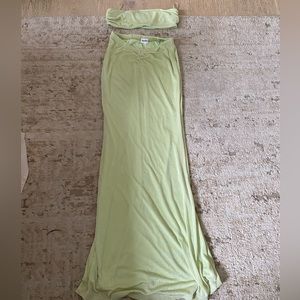 Revolve two piece set in green size small